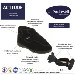 Podowell Altitude seniorijalkineet - musta - Image 6